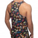 Addicted Comic Microfiber Tank Top - Black