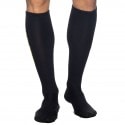 Addicted Fetish Knee Socks - Black - White