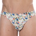 SKU Leaves Cotton Mini Briefs - White