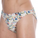 SKU Leaves Cotton Mini Briefs - White