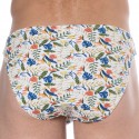 SKU Leaves Cotton Mini Briefs - White