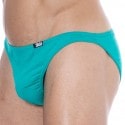 SKU Plain Cotton Mini Briefs - Green