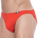 SKU Plain Cotton Mini Briefs - Red