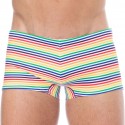 Sweet Banana Shorty de Bain Rainbow Stripes Multicolore