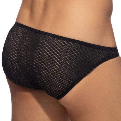 Addicted Fantasy Diamond Bikini Briefs - Black