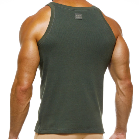 Modus Vivendi Organic Tank Top - Khaki