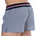 SKU Cotton Boxer Shorts - Blue Gingham