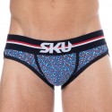 SKU Floral Cotton Briefs - Blue