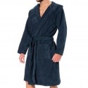 Tommy Hilfiger Cotton Bathrobe - Navy