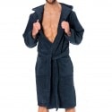 Tommy Hilfiger Cotton Bathrobe - Navy