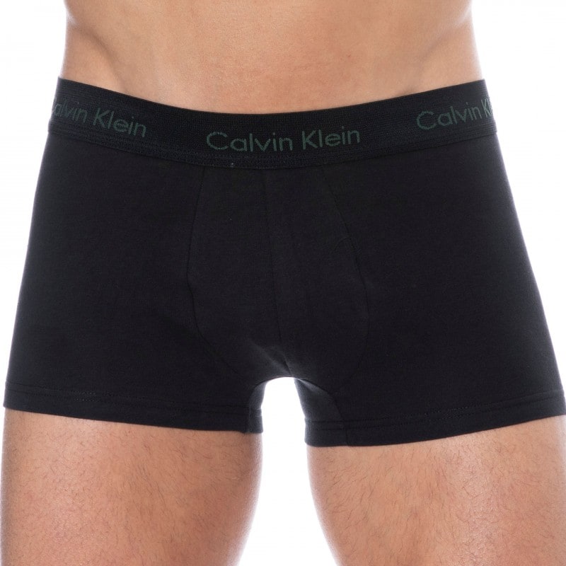 Three-pack of stretch-cotton boxer briefs with logos