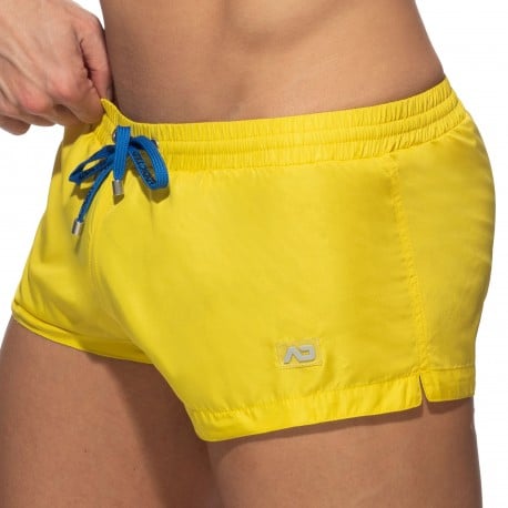 Neon yellow mens swim on sale trunks