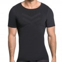 LEO Microfiber Slimming Compression T-Shirt - Black