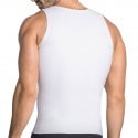 LEO Stretch Cotton Moderate Compression Shaper Tank Top - White