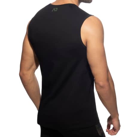 Addicted AD Cotton Tank Top - Black