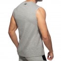 Addicted AD Cotton Tank Top - Heather Grey