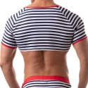 TOF Paris Iconic Crop T-Shirt - Sailor