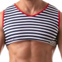 TOF Paris Iconic Crop Tank Top - Sailor