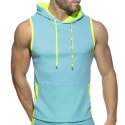 Addicted AD Sleeveless Hoody - Turquoise