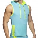 Addicted AD Sleeveless Hoody - Turquoise