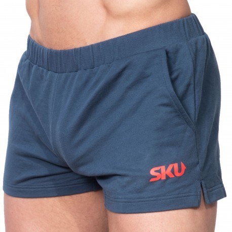 SKU Cotton Sport Shorts - Heather Grey