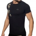 Addicted AD Cotton T-Shirt - Black