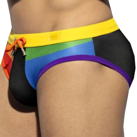 ES Collection Rainbow Complex Swim Briefs