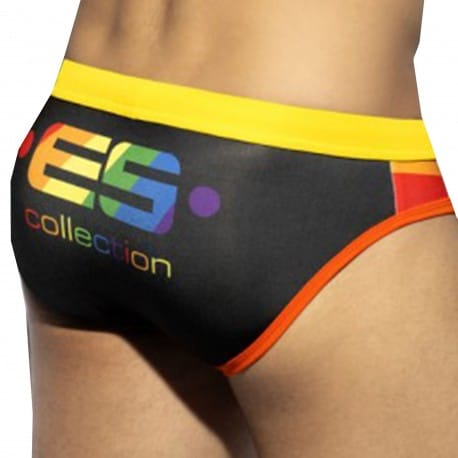 ES Collection Rainbow Complex Swim Briefs