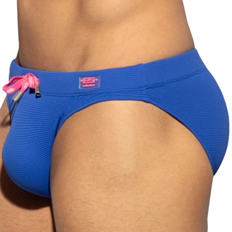 ES Collection Pique Swim Briefs - Royal