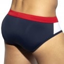 ES Collection Flag Swim Briefs - Navy - White - Red