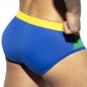 ES Collection Flag Swim Briefs - Blue - Green - Yellow