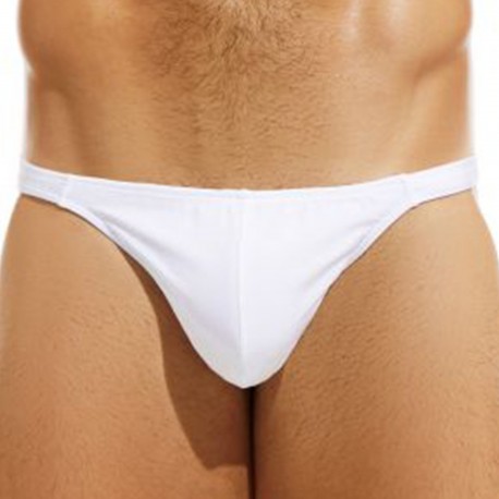 Sweet Banana Bananas Swim Thong - White