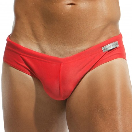 Modus Vivendi Classic Swim Briefs - Red