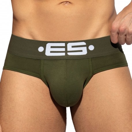 ES Collection Pack Up Wonder Briefs - Khaki