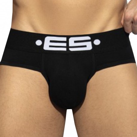 ES Collection Eco Shiny Briefs - Black