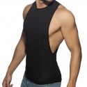 Addicted Flame Low Rider Tank Top - Black