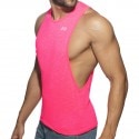 Addicted Flame Low Rider Tank Top - Neon Pink