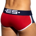 ES Collection Double Side Cotton Trunks - Red - Navy