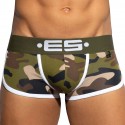 ES Collection Double Side Cotton Trunks - Camouflage - Khaki