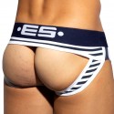 ES Collection Double Side Bottomless Cotton Briefs - Sailor