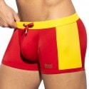 ES Collection Boxer de Bain Flag Rouge - Jaune