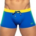 ES Collection Boxer de Bain Flag Bleu - Vert - Jaune