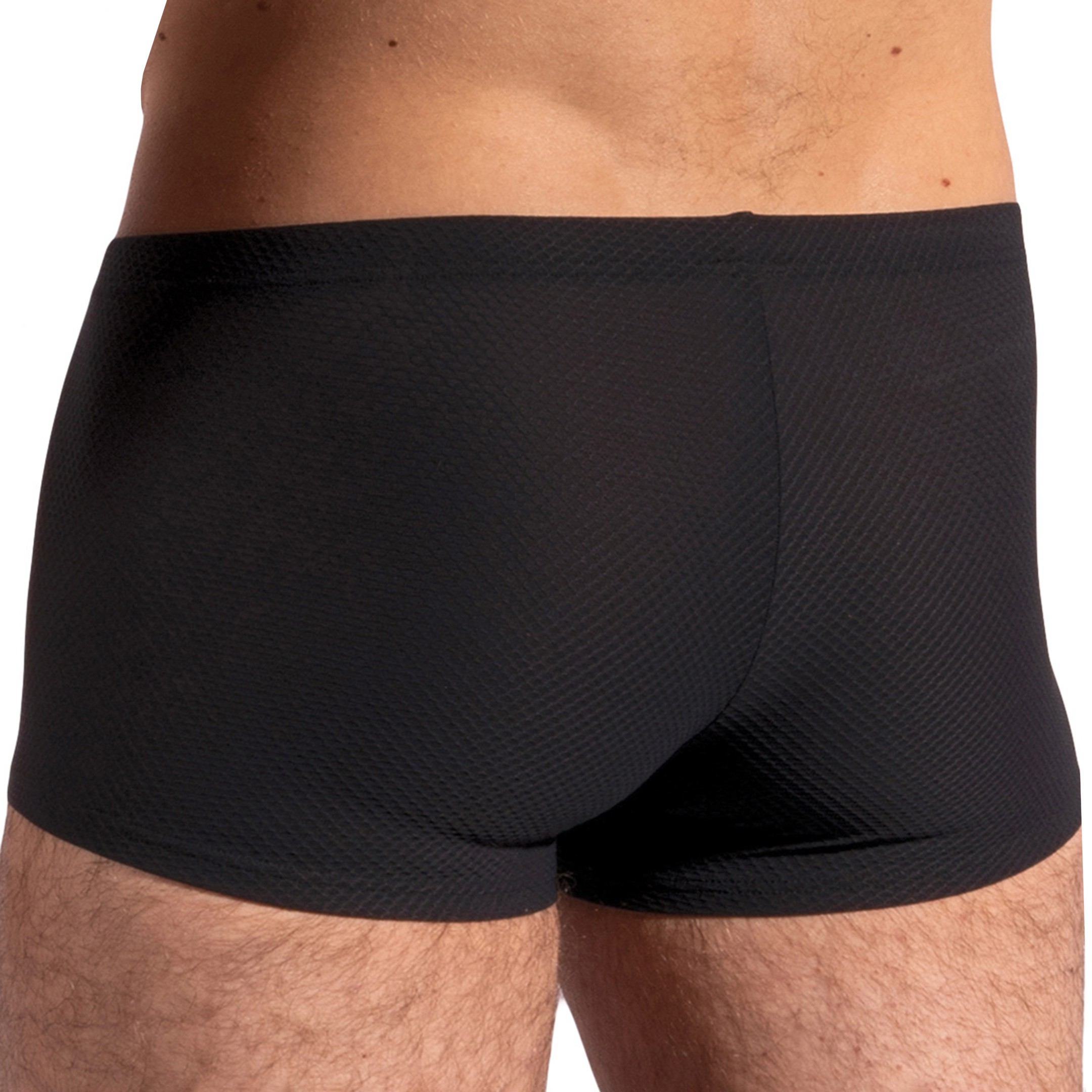 Calvin Klein Embossed Icon Cotton Stretch Trunks, Black/Gold, S