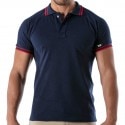 TOF Paris Patriot Cotton Polo Shirt - Navy