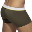 Addicted Sport Detail Binding Swim Trunks - Khaki