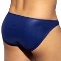 ES Collection Shiny Recycled Rib Bikini Briefs - Navy