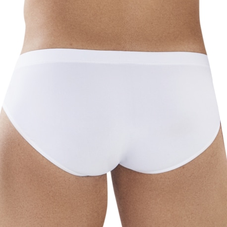 Clever Latin Microfiber Briefs - White