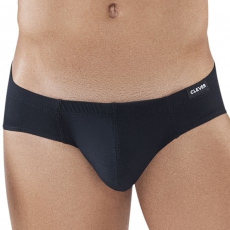 Clever Latin Microfiber Briefs - Black