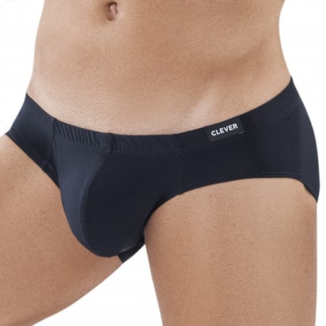 Clever Latin Microfiber Briefs - Black