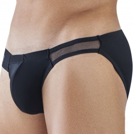 SKU Logo Cotton Tanga Briefs - Black